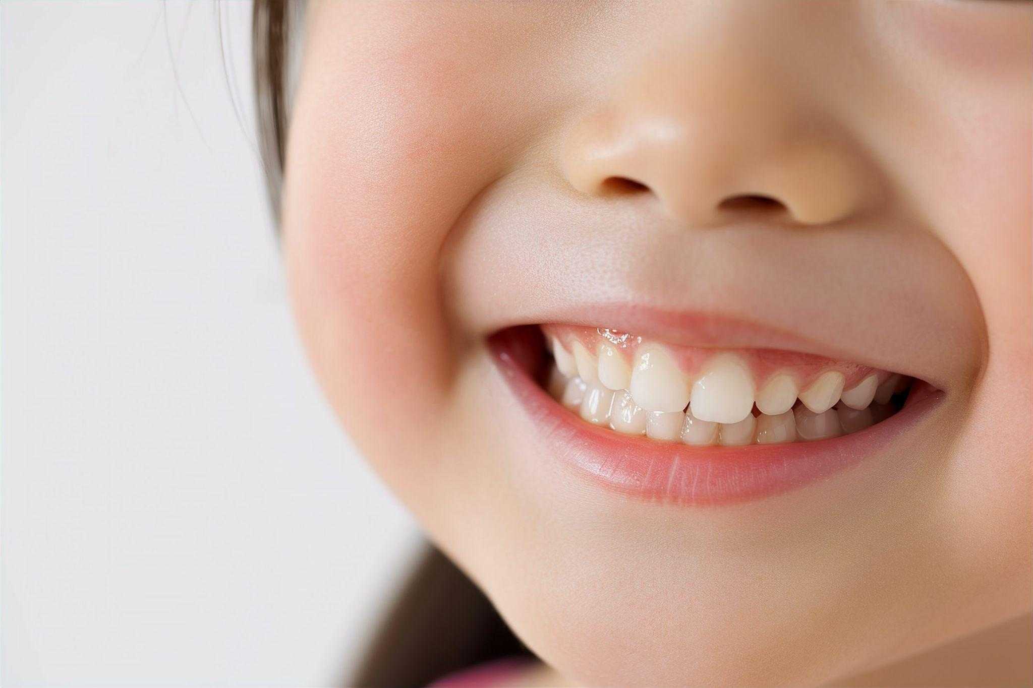 様子を見ても問題ない子どもの歯並び